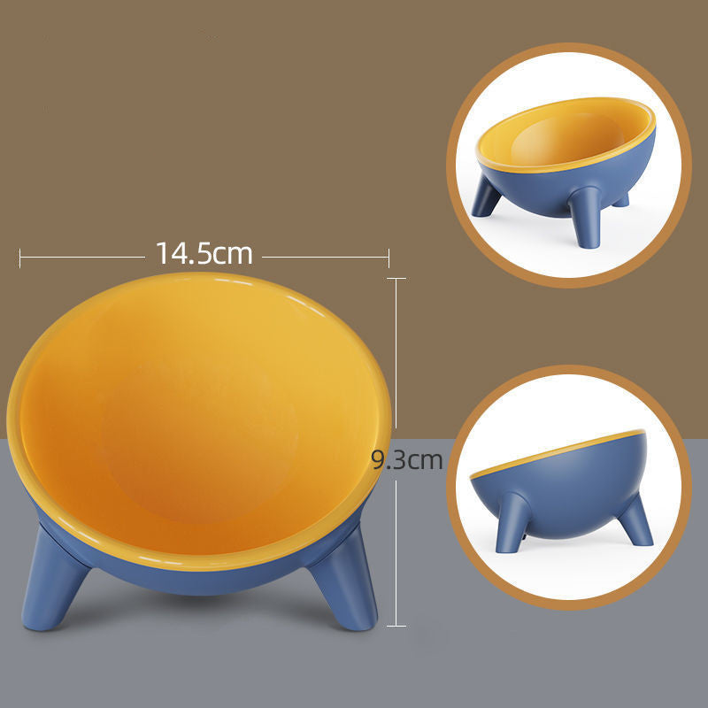 Cat Dog Bowl With Stand Pet Feeding