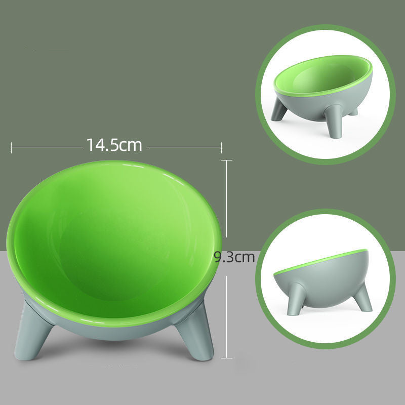 Cat Dog Bowl With Stand Pet Feeding